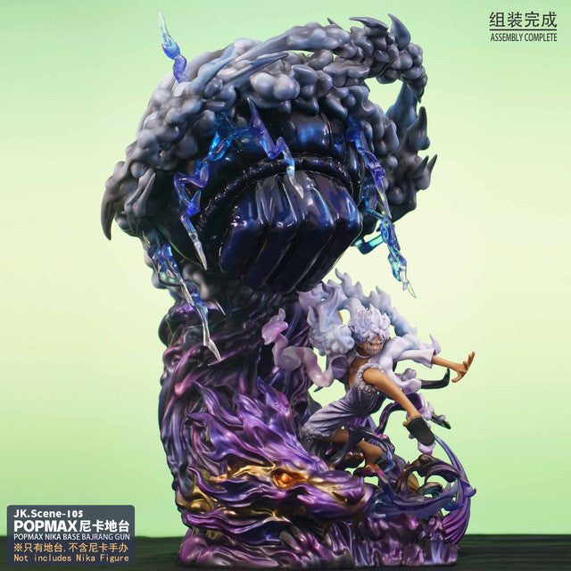 [Warehouse in stock] JacksDo Studio - Statue - One Piece POPMAX Nika Luffy Base Bajrang Gun