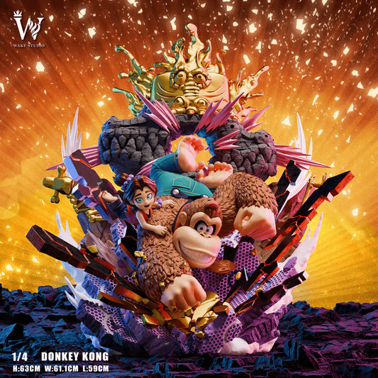 [Pre-Order] Wake Studio - Statue - Donkey Kong Bananza Donkey Kong