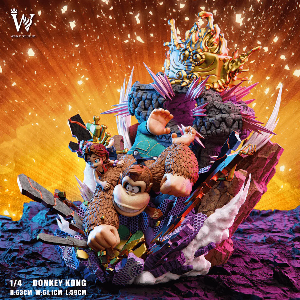 [Pre-Order] Wake Studio - Statue - Donkey Kong Bananza Donkey Kong