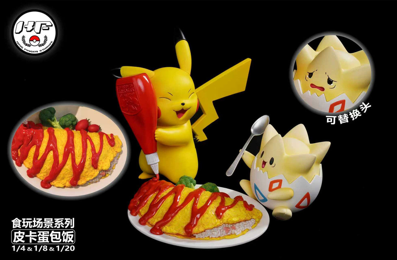 [Pre-Order] King Finger Studio - Statue - Pikachu Omurice Pokémon