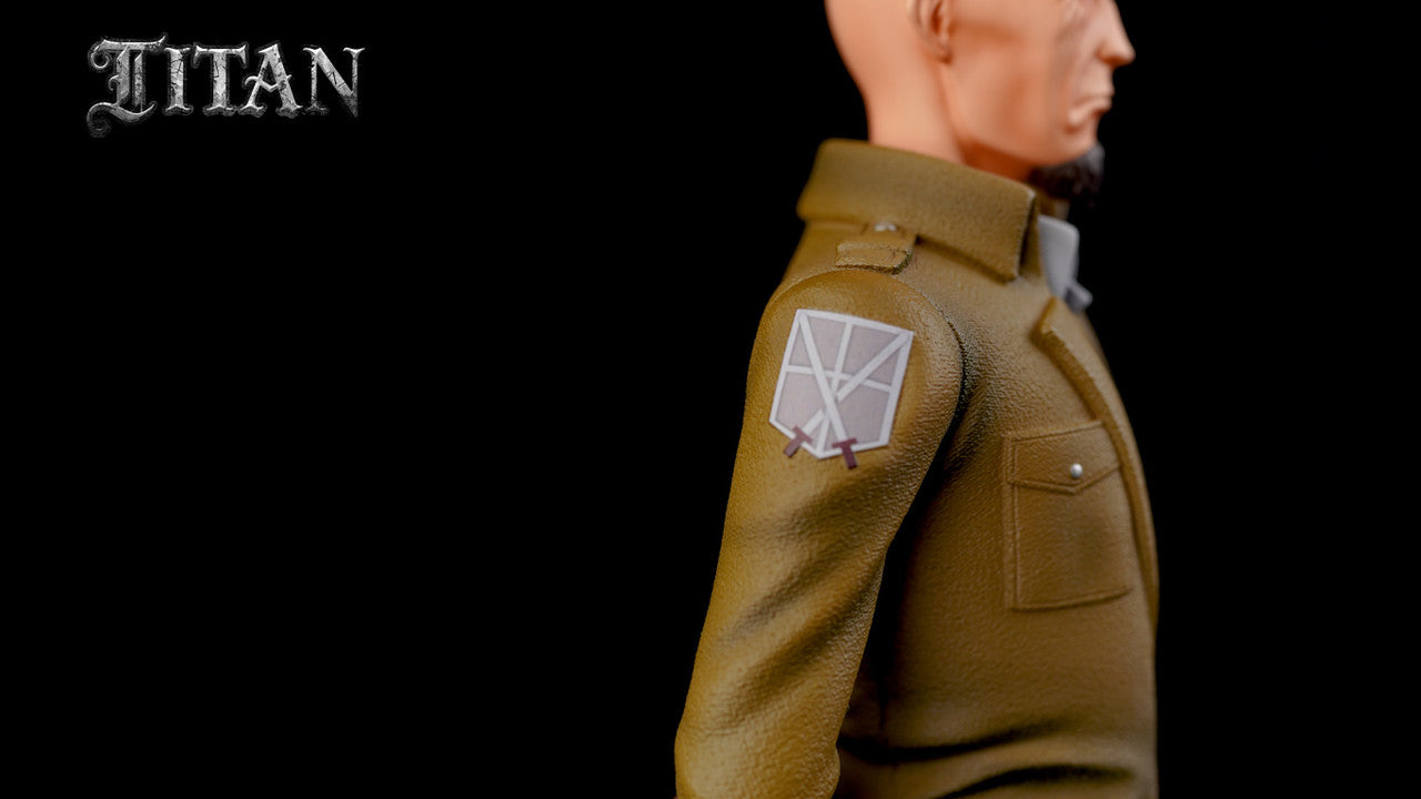 [Pre-Order] TITAN Studio - Statue - 104th Training Corps #9 #10 Mikasa X Instructor Attack on Titan