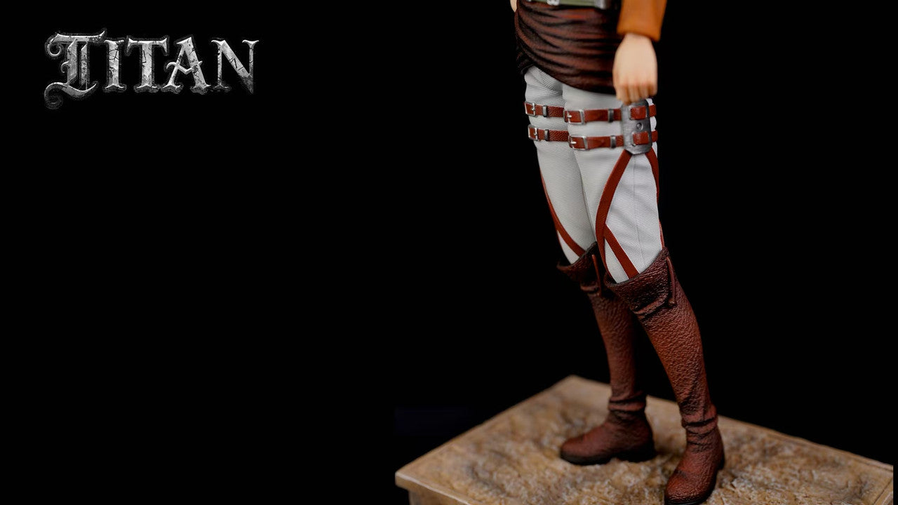 [Pre-Order] TITAN Studio - Statue - 104th Training Corps #9 #10 Mikasa X Instructor Attack on Titan