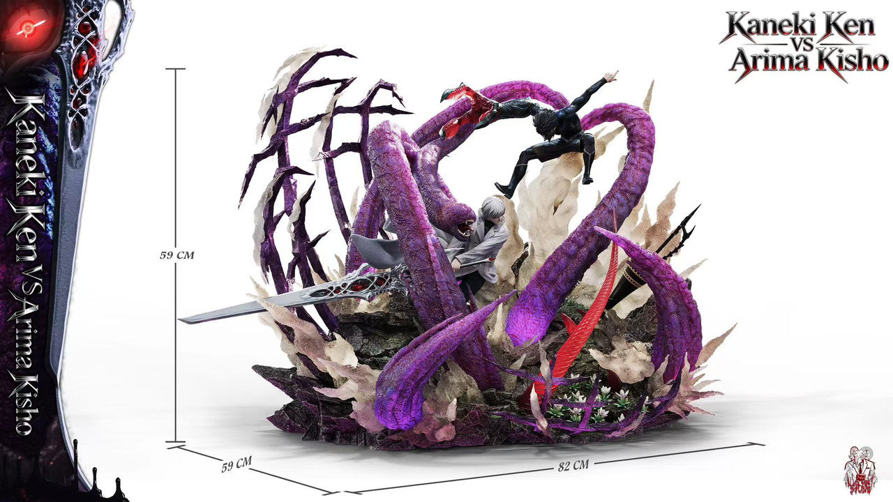 [Pre-Order] Black Goat Studio - Kishou Arima vs Kaneki Ken Tokyo Ghoul
