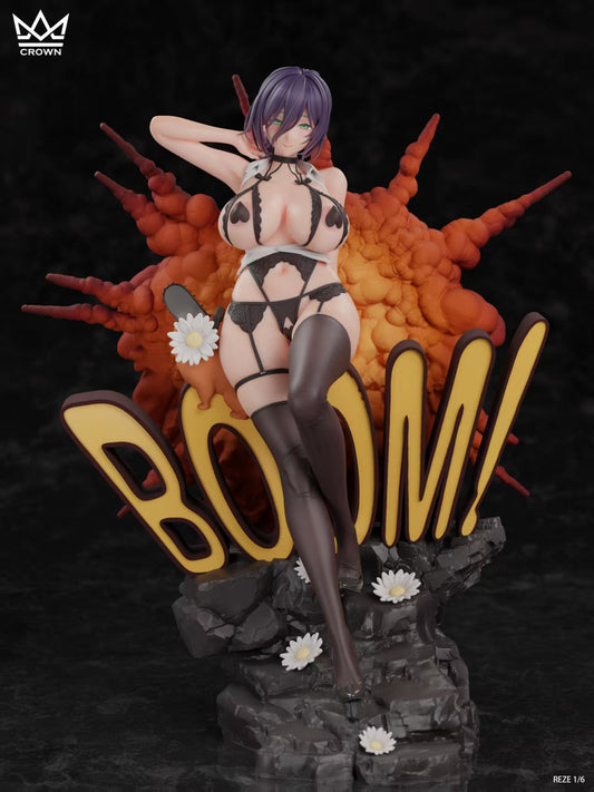 [Pre-Order] CROWN Studio - Statue - Reze Chainsaw Man