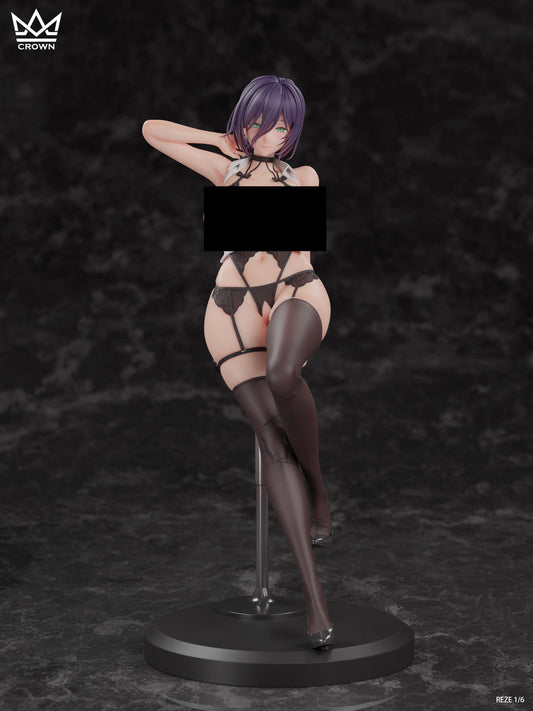 [Warehouse in Stock] CROWN Studio - Statue - Reze Chainsaw Man (Regular Version)