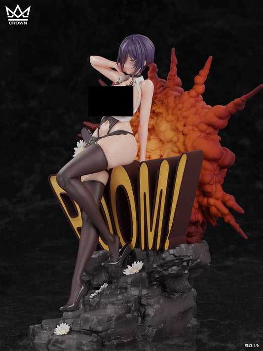 [Pre-Order] CROWN Studio - Statue - Reze Chainsaw Man
