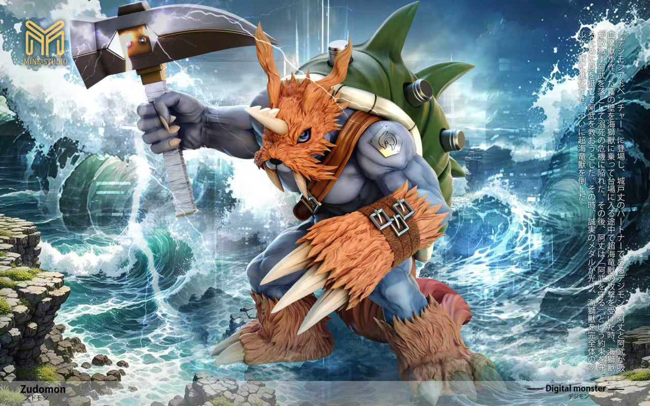 [Pre-Order] Mine Studio - Statue - Perfect Level #6 Zudomon Digimon