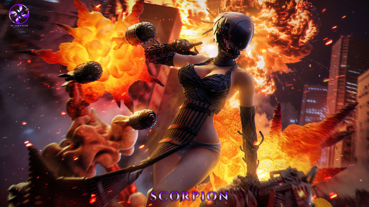 [Pre-Order] Scorpion Studio - Statue - Reze (Bomb Devil) 1/4 Scale Statue Chainsaw Man