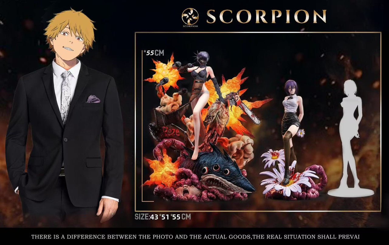 [Pre-Order] Scorpion Studio - Statue - Reze (Bomb Devil) 1/4 Scale Statue Chainsaw Man