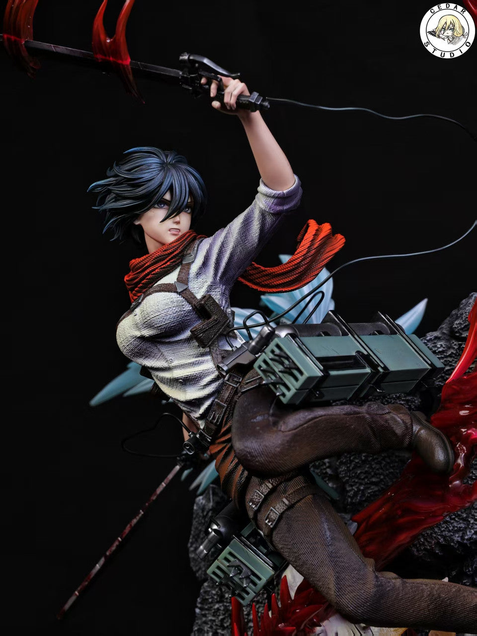 [Pre-Order] Cedar Studio - Statue - Mikasa Ackerman Attack on Titan