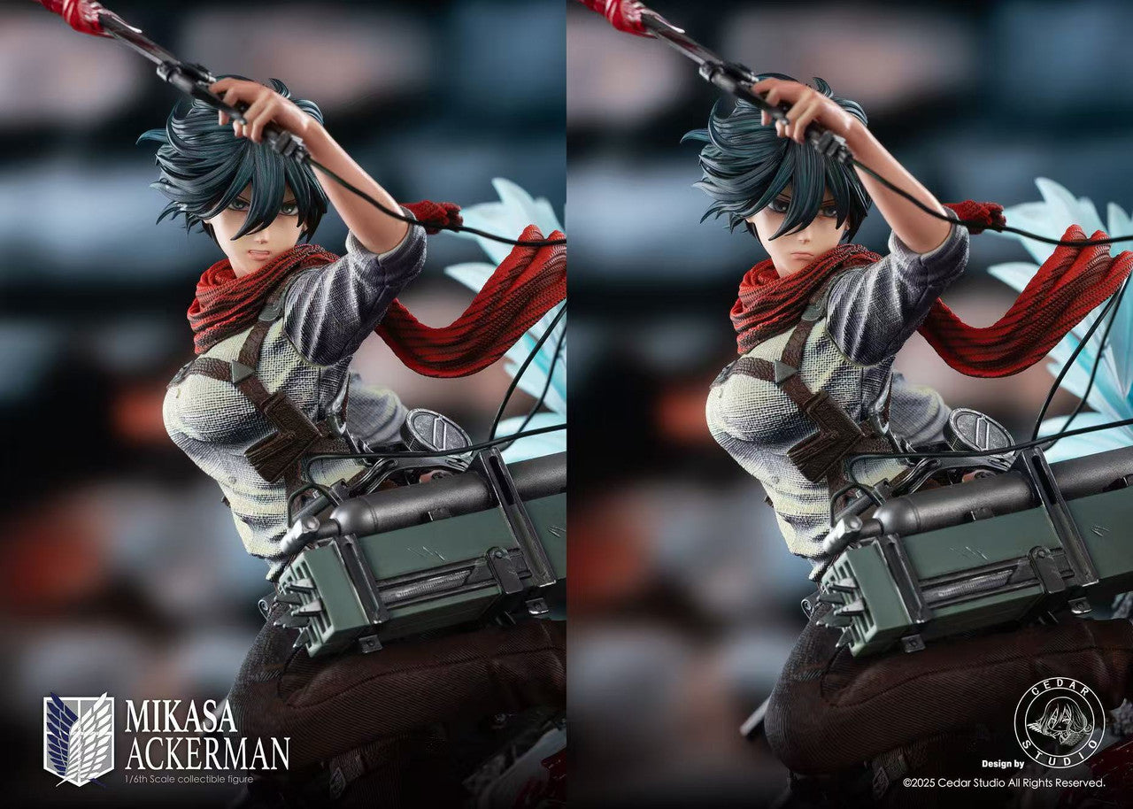 [Pre-Order] Cedar Studio - Statue - Mikasa Ackerman Attack on Titan