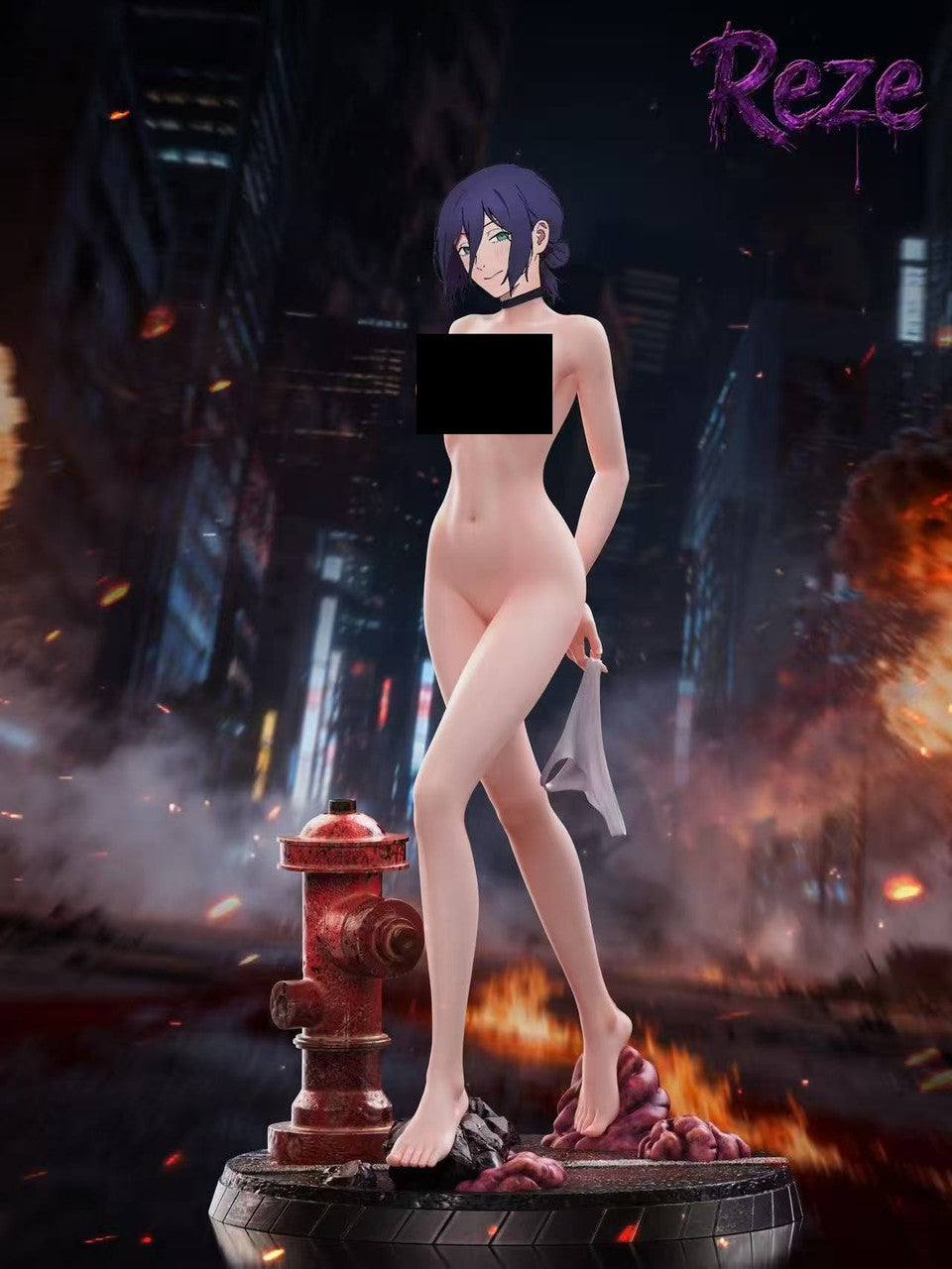 [Pre-Order] Scorpion Studio - Statue - Reze (Bomb Devil) 1/4 Scale Statue Chainsaw Man