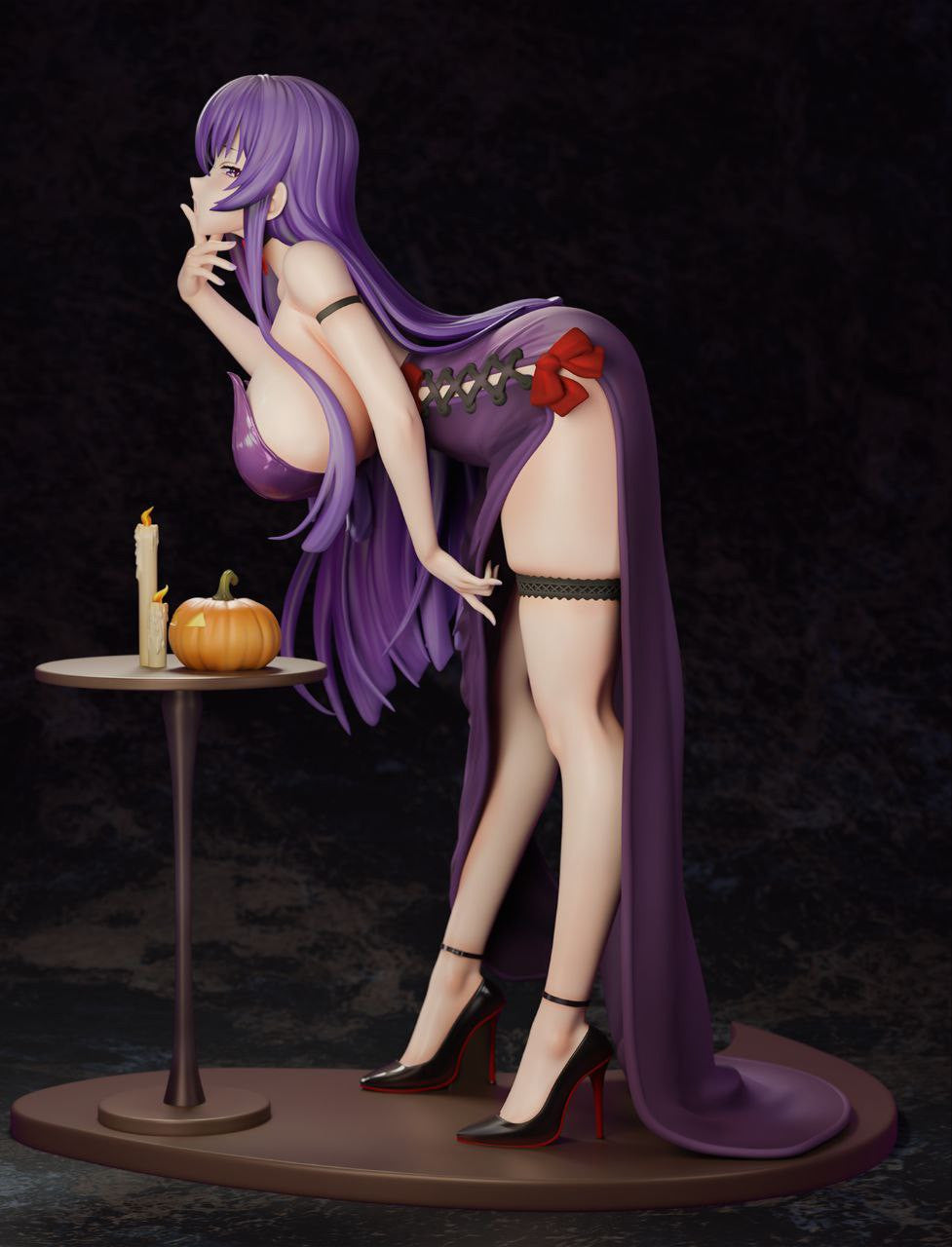 [Pre-Order] Green tea Studio - Statue - Saeko Busujima Halloween Party Highschool of the Dead