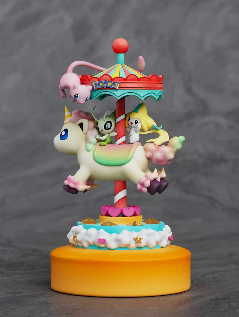 [Pre-Order] Sun Studio - Statue - Hobbyhorse Series #7 Mew X Celebi X Jirachi Pokémon