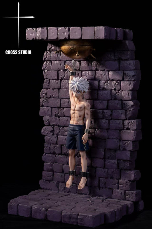 [Pre-Order Closed] Cross Studio - Statue - Hunter x Hunter Hanging and beating Killua