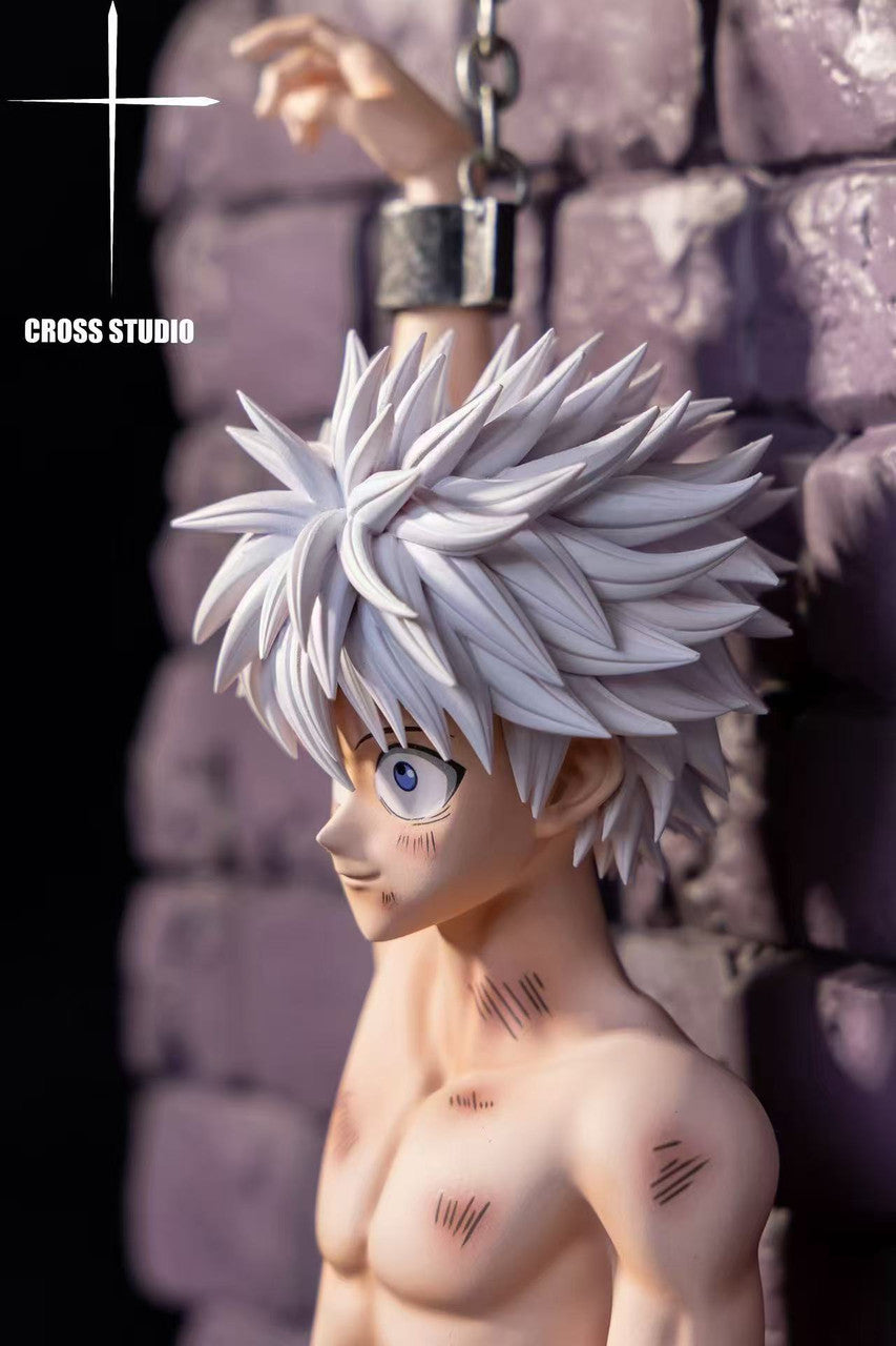 [Pre-Order Closed] Cross Studio - Statue - Hunter x Hunter Hanging and beating Killua