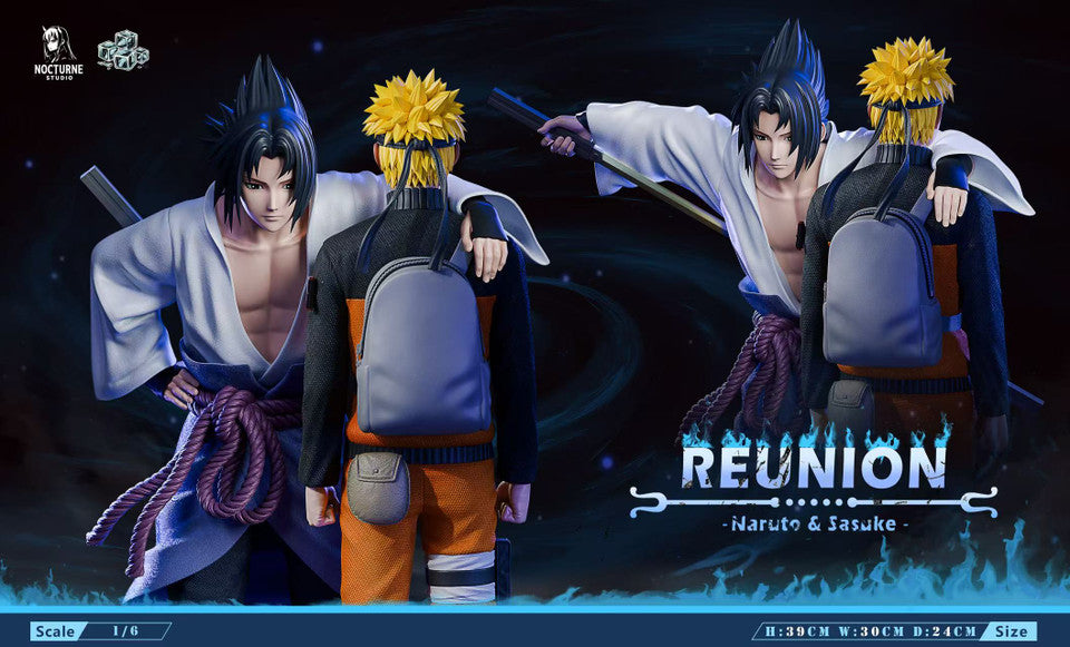 [Pre-Order] Nocturne Studio × ICE - Statue - Naruto - The Reunion Naruto & Sasuke