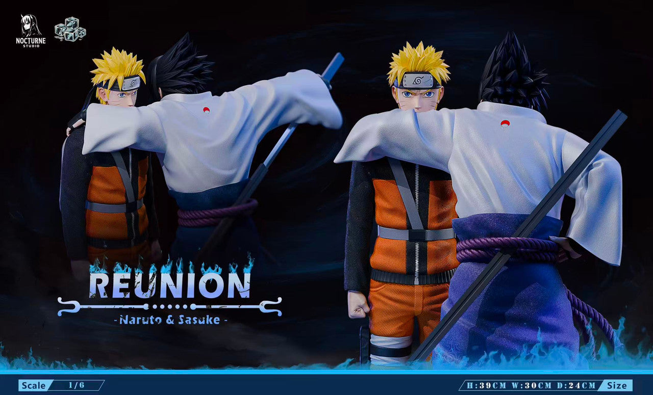[Pre-Order] Nocturne Studio × ICE - Statue - Naruto - The Reunion Naruto & Sasuke