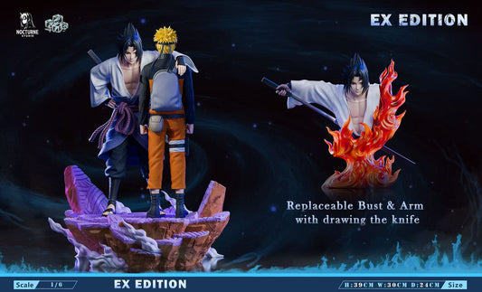 [Pre-Order] Nocturne Studio × ICE - Statue - Naruto - The Reunion Naruto & Sasuke