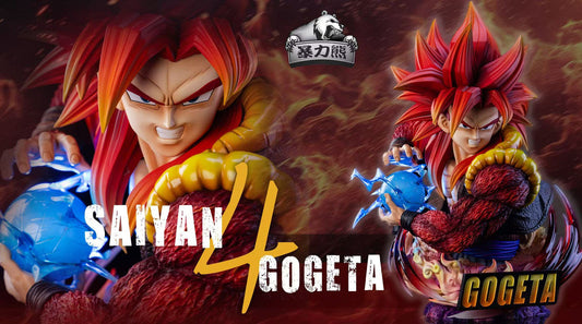 [Pre-Order Closed] Violent Bear Studio - Statue - SS4 Gogeta Bust with LED Dragon Ball