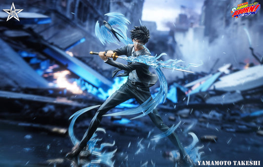 [Pre-Order Closed] Jiang Xing Studio and Craftsman Studio  - Statue - Vongola Rain Guardian Yamamoto Takeshi Katekyo Hitman Reborn