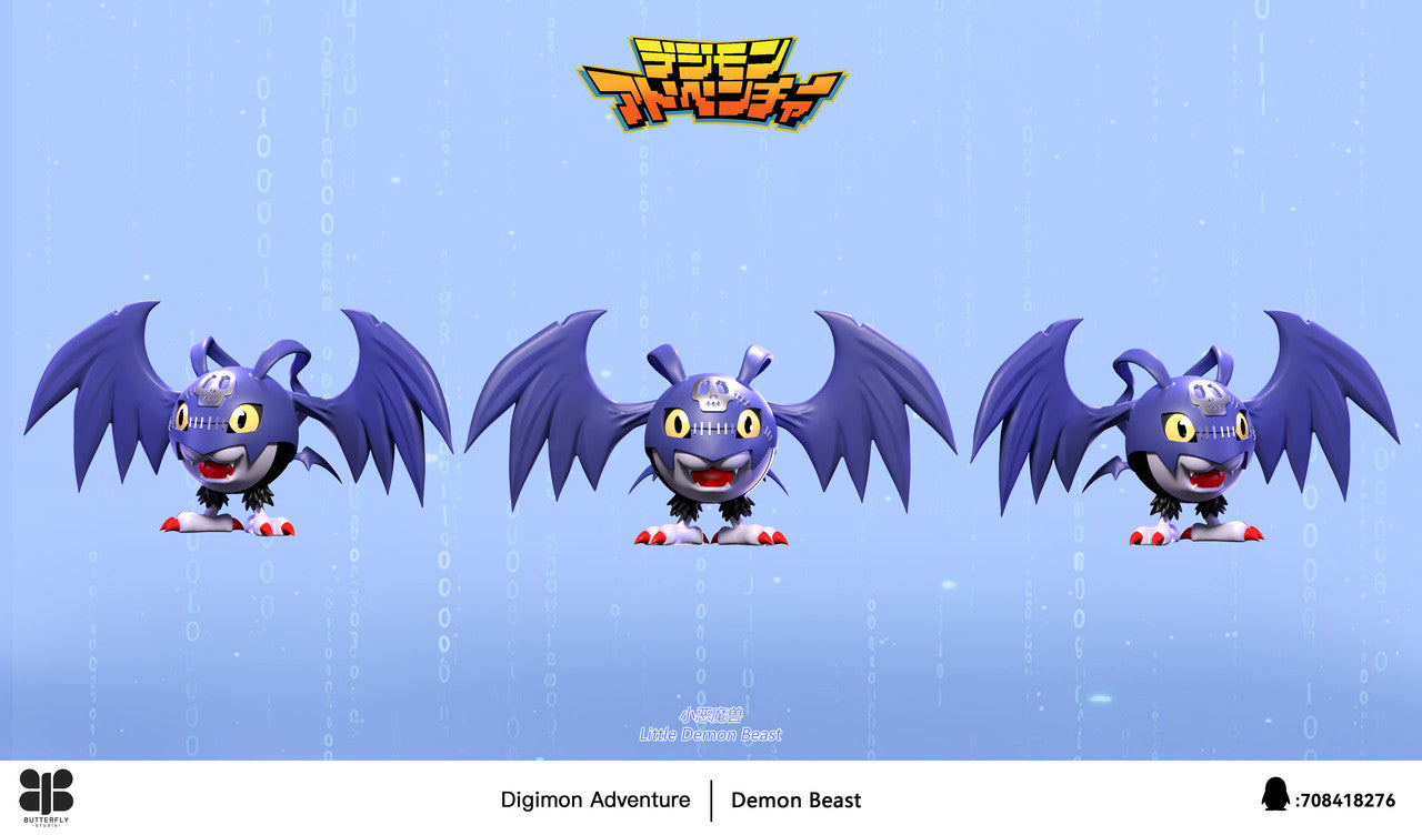 [Pre-Order] Butterfly Studio - Statue - Vamdemon X Pico Devimon Digimon