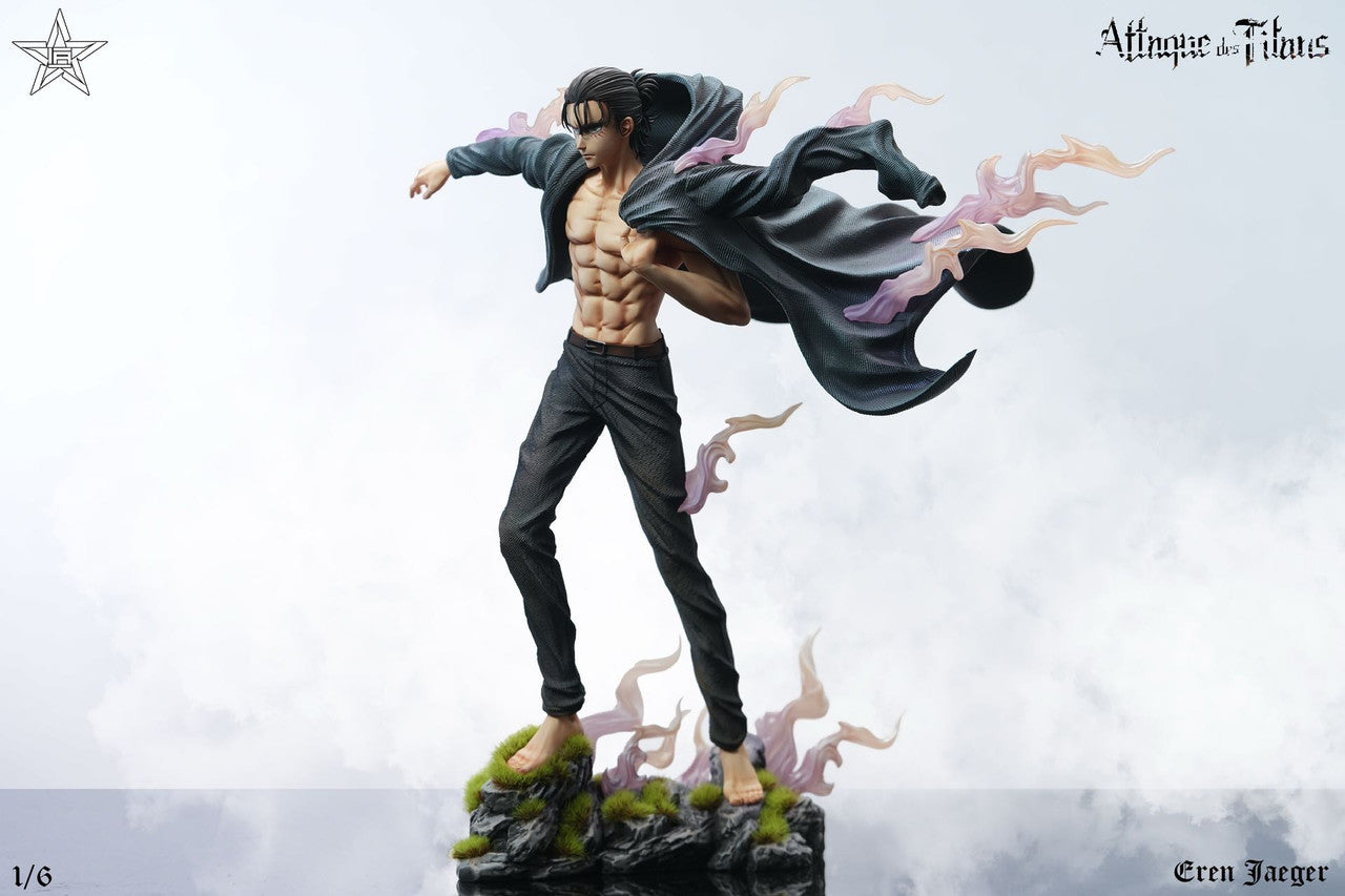 [Pre-Order] Jiang Xing Studio and Craftsman Studio  - Statue - Eren Clothing Attack on Titan