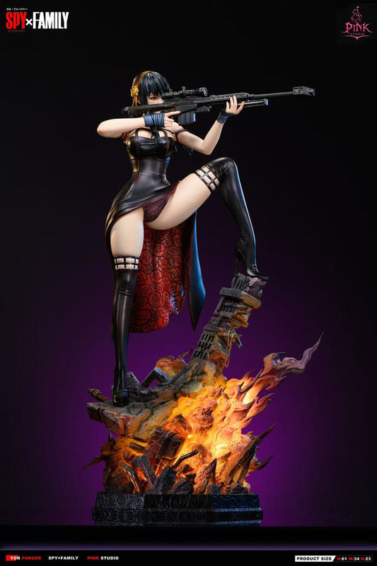[Pre-Order] Pink Studio - Statue - Sniper Yor Forger Spy x Family