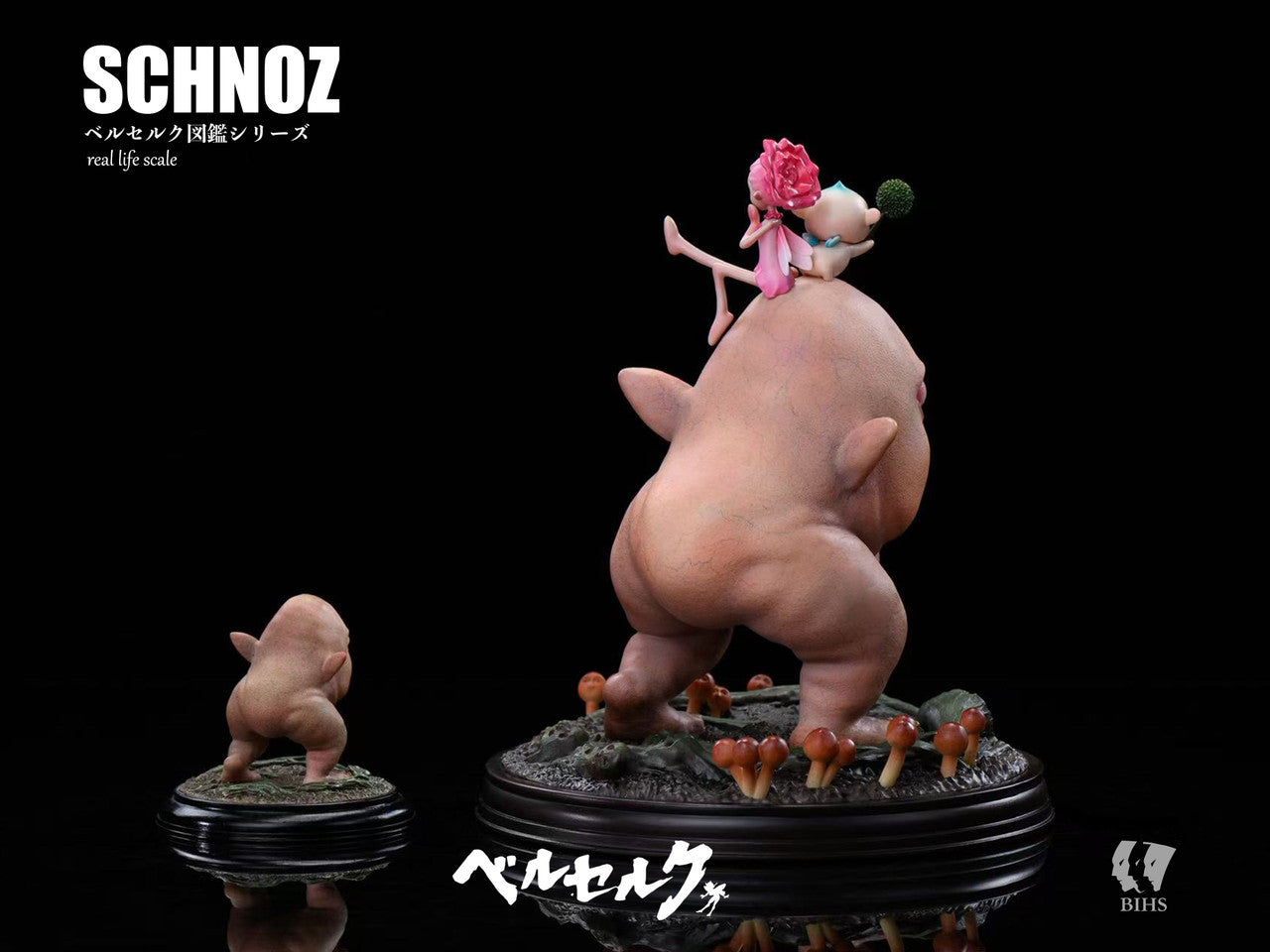[Pre-Order] BIHS Studio - Statue - Schnoz with Puck and Ivalera Berserk
