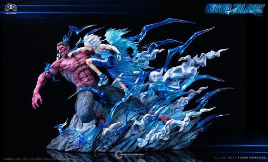 [Warehouse in Stock] PG Studio - Statue - Hunter x Hunter Anniversary Edition Killua vs Menthuthuyoupi