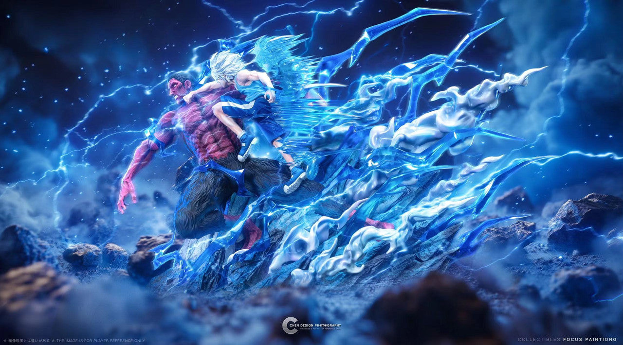 [Warehouse in Stock] PG Studio - Statue - Hunter x Hunter Anniversary Edition Killua vs Menthuthuyoupi