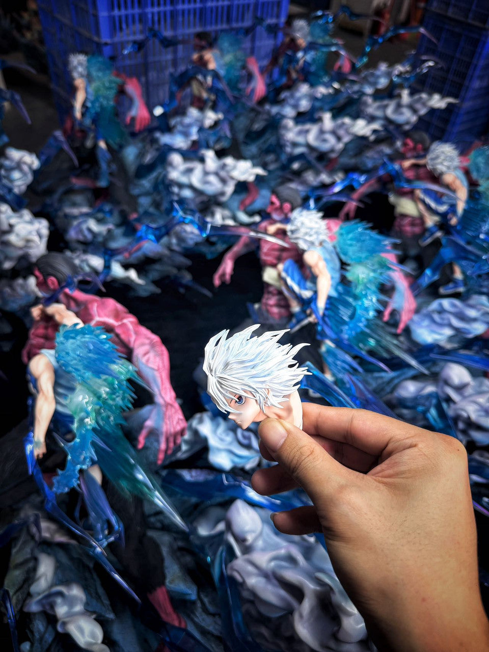 [Warehouse in Stock] PG Studio - Statue - Hunter x Hunter Anniversary Edition Killua vs Menthuthuyoupi