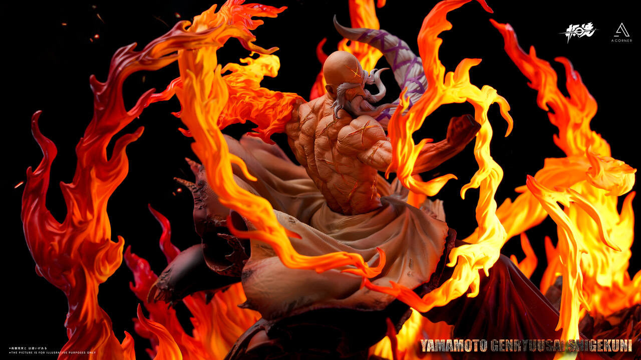 [Pre-Order] A CORNER Studio X Ji Jing Studio - Statue - Genryusai Shigekuni Yamamoto BLEACH