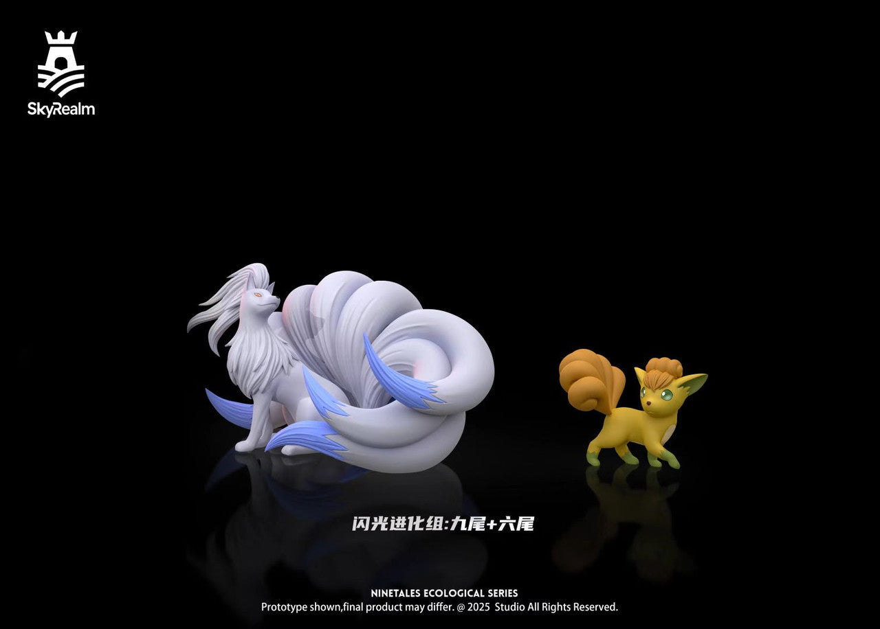 [Pre-Order] SkyRealm Studio - Statue - 1/20 Ecological Scene Ninetales Evolution Set Pokémon