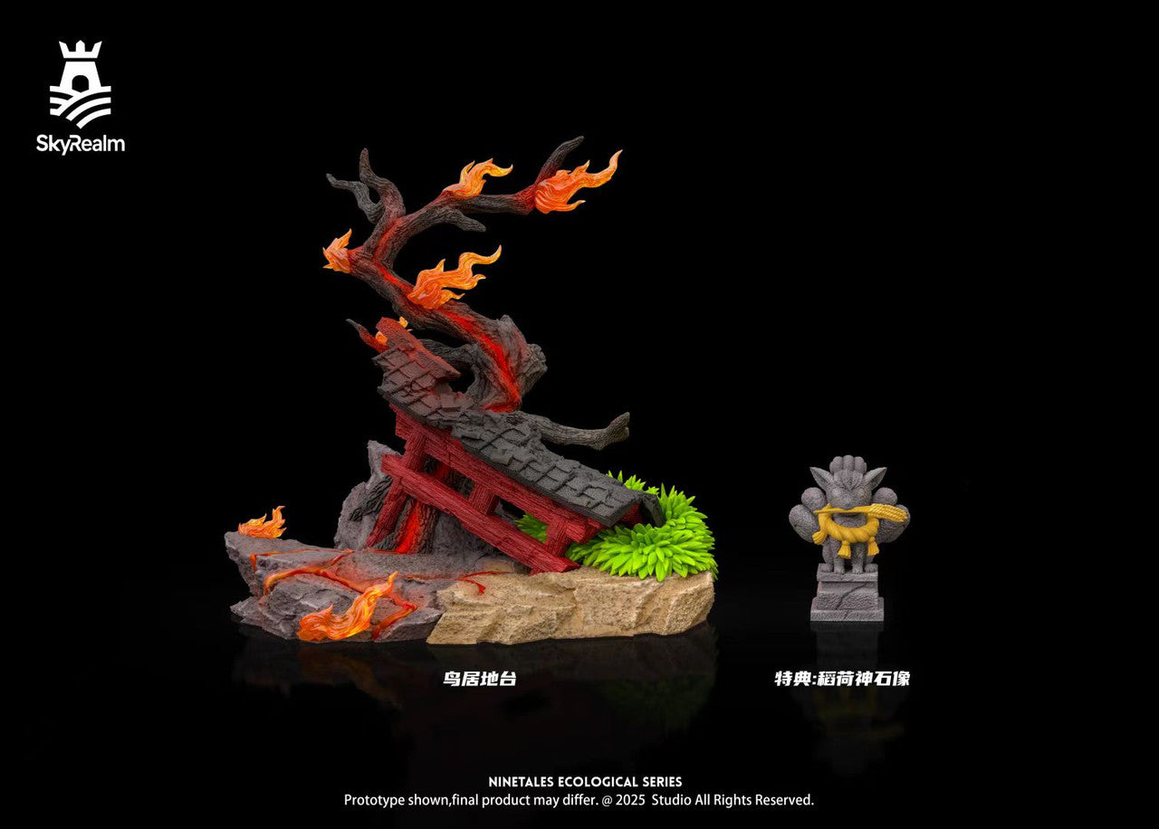 [Pre-Order] SkyRealm Studio - Statue - 1/20 Ecological Scene Ninetales Evolution Set Pokémon