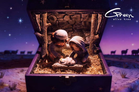 [Pre-Order Closed] Green Olive Tree Studio - Statue - Christmas Story Nativity Music box