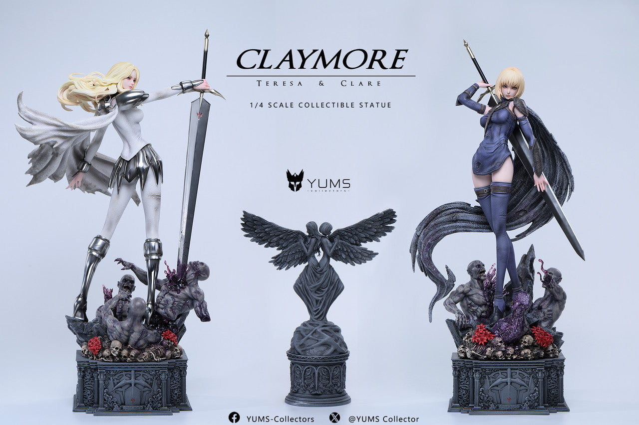 [Pre-Order] YUMS-Collectors Studio - Statue - Teresa & Clare Claymore