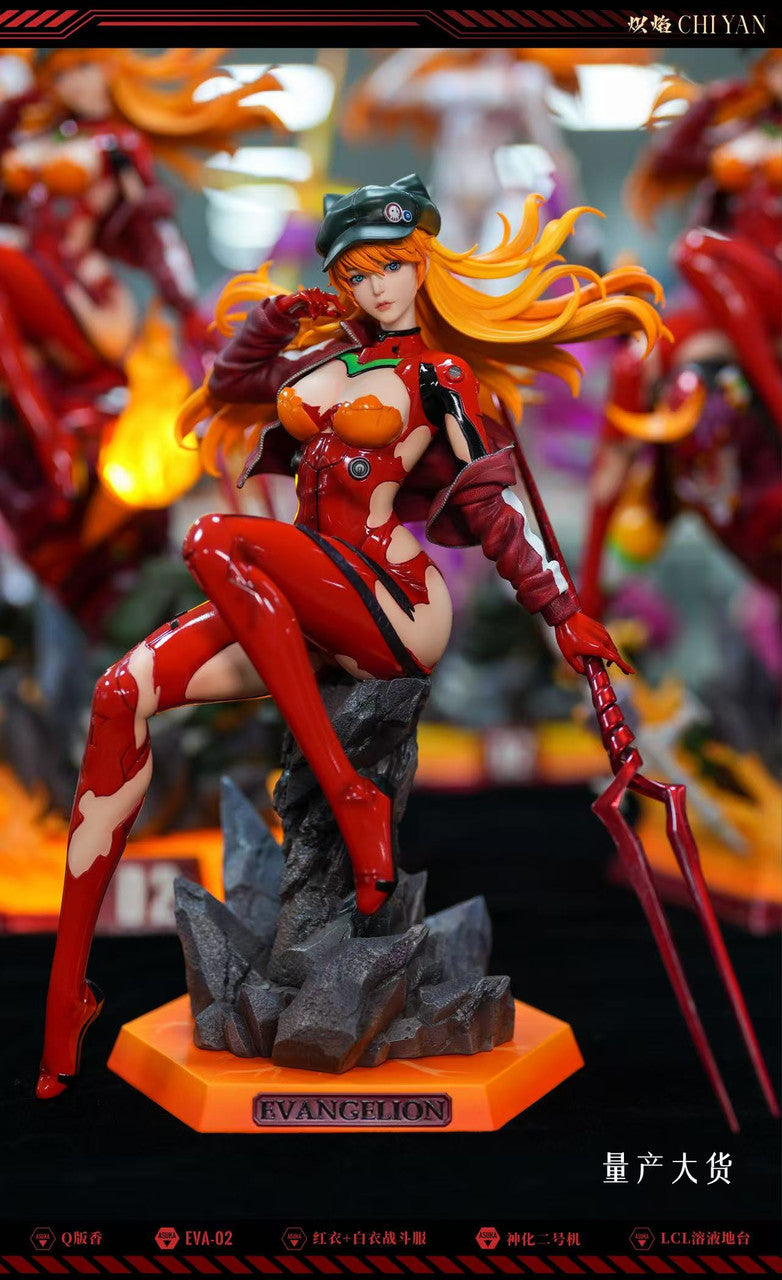 [Warehouse in Stock] CHIYAN Studio - Statue - Neon Genesis Evangelion Soryu Asuka Langley