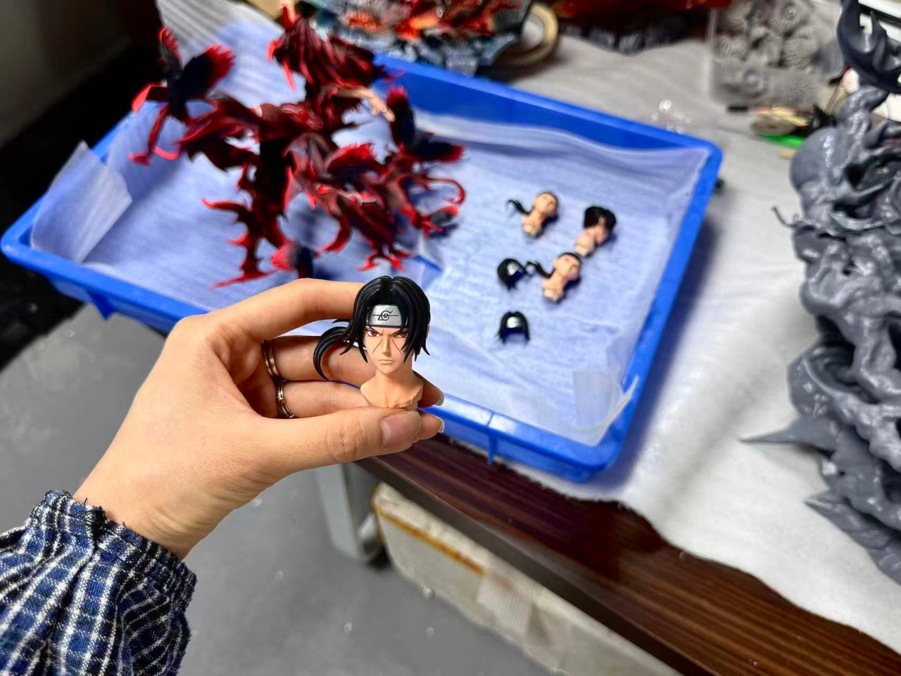 [Warehouse in Stock] Wan Xiang Studio - Statue - Naruto Uchiha Itachi