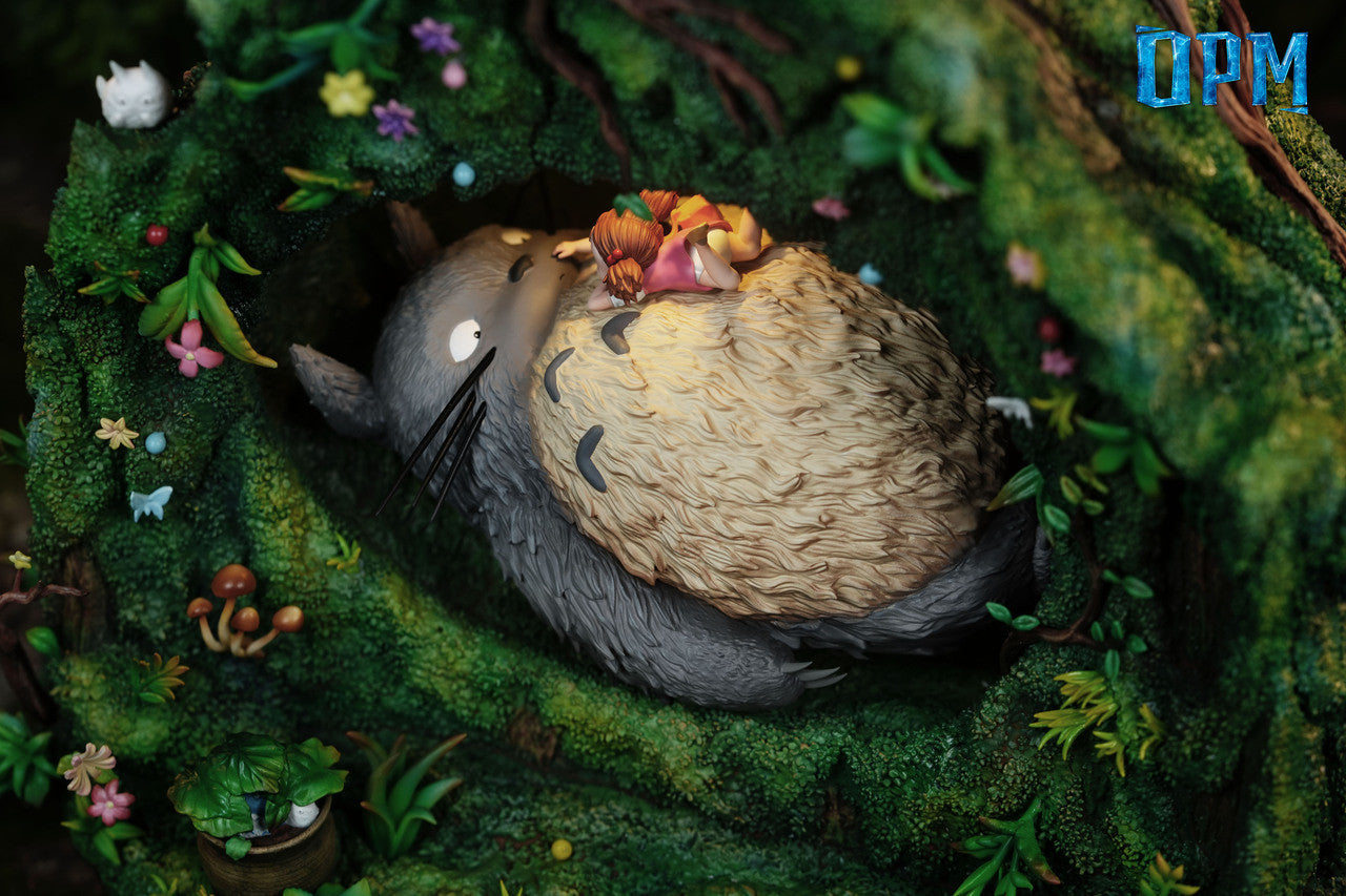 [Pre-Order] OPM Studio - Statue - Miyazaki Desktop Series 013 Totoro in the Tree Hole My Neighbor Totoro