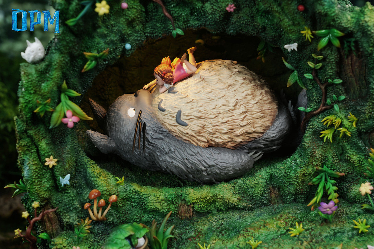 [Pre-Order] OPM Studio - Statue - Miyazaki Desktop Series 013 Totoro in the Tree Hole My Neighbor Totoro
