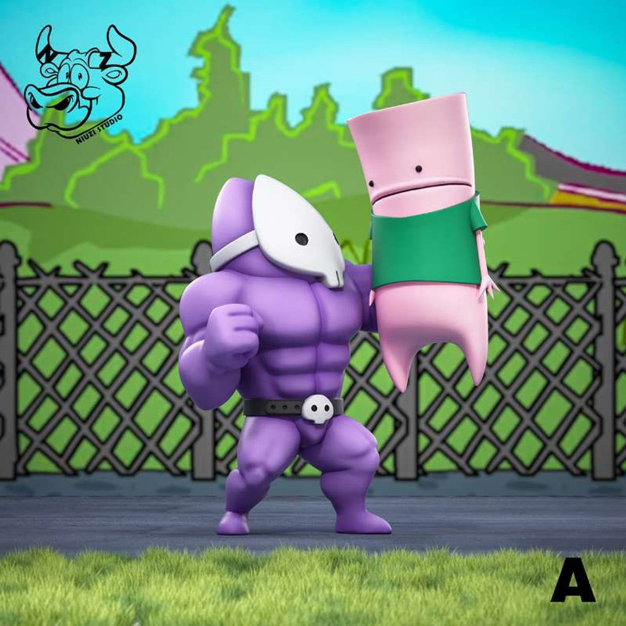 [Pre-Order] NIUZI Studio - Statue - Dad Dad n' Me