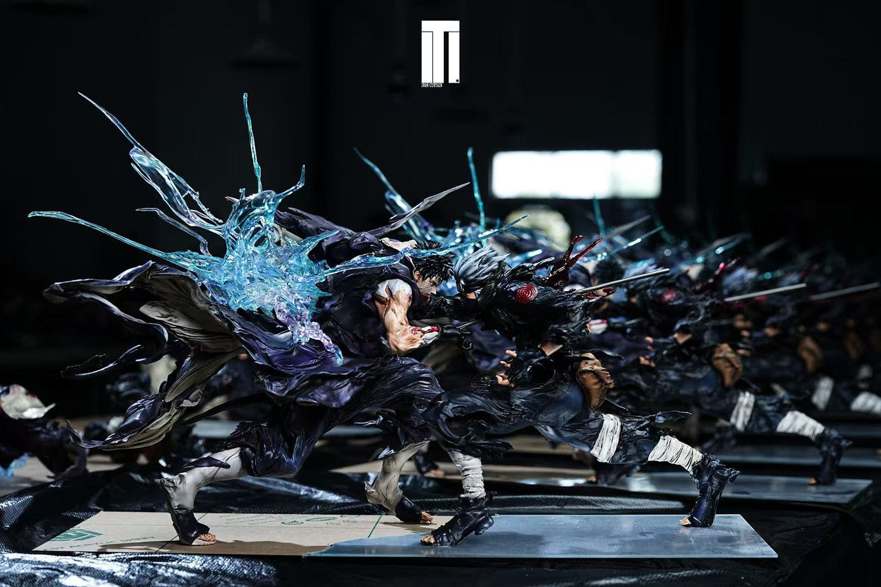 [Warehouse in Stock] Iron Curtain Studio - Statue - Naruto Battle Series 1 Kakashi and Obito's Fateful Duel