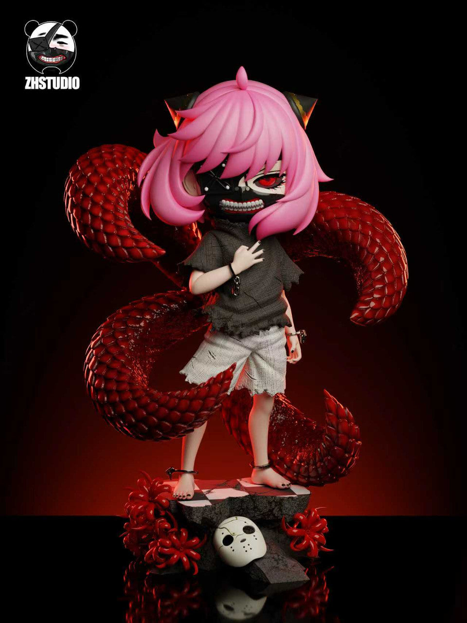 [Pre-Order] ZH Studio - Statue - Spy x Family Anya COS Kaneki Ken