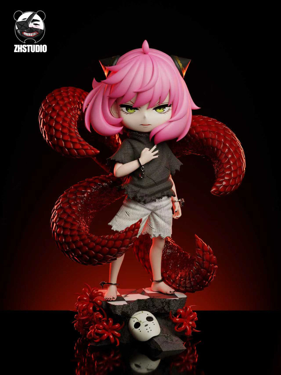 [Pre-Order] ZH Studio - Statue - Spy x Family Anya COS Kaneki Ken