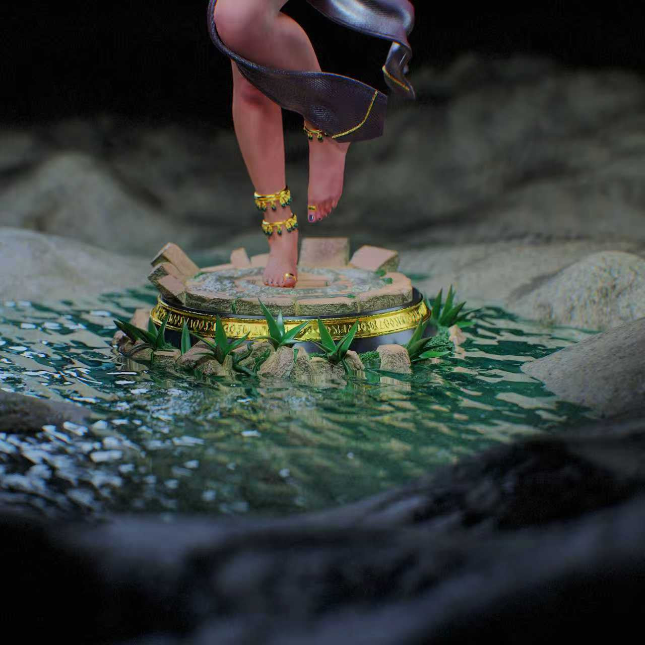 [Pre-Order] ANE Studio - Statue - Dancer Shihouin Yoruichi Bleach