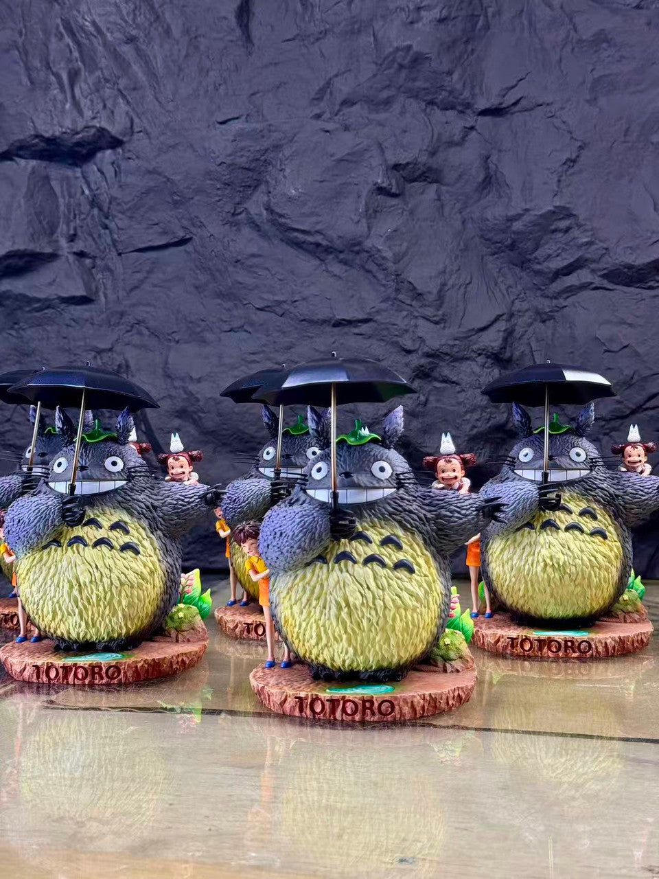 [Warehouse in Stock] Miao Li Studio - Statue - My Neighbor Totoro Umbrella Totoro