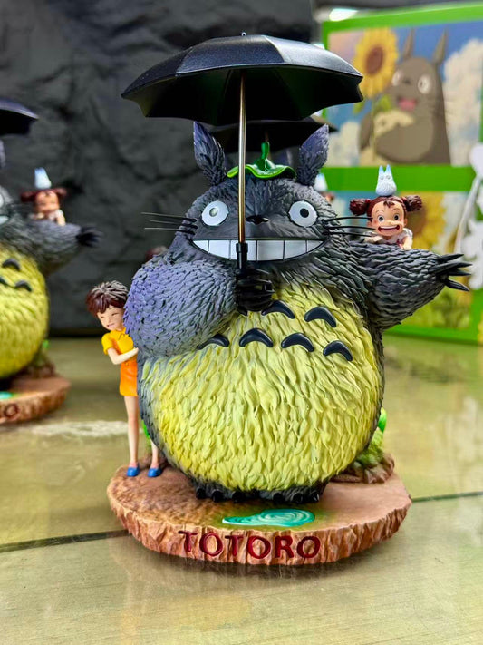 [Warehouse in Stock] Miao Li Studio - Statue - My Neighbor Totoro Umbrella Totoro