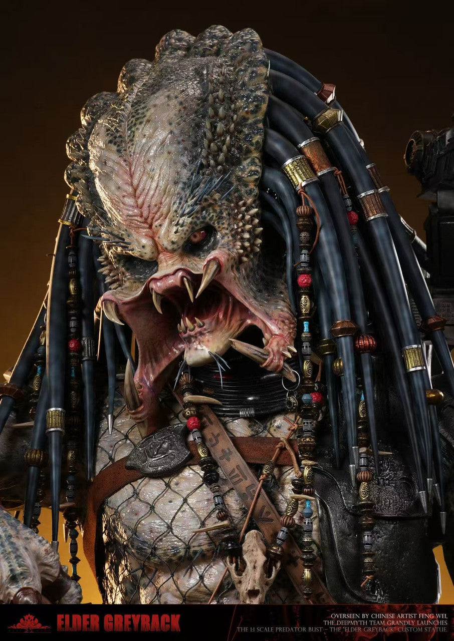 [Pre-Order] DEEPMYTH Studio - Statue - Predator Series Elder Greyback Bust