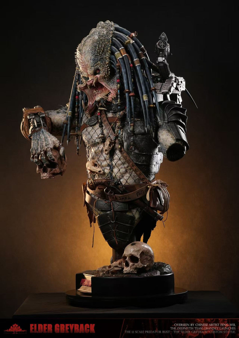 [Pre-Order] DEEPMYTH Studio - Statue - Predator Series Elder Greyback Bust